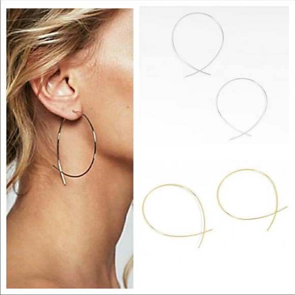 Threader earrings - Picture 7 of 8